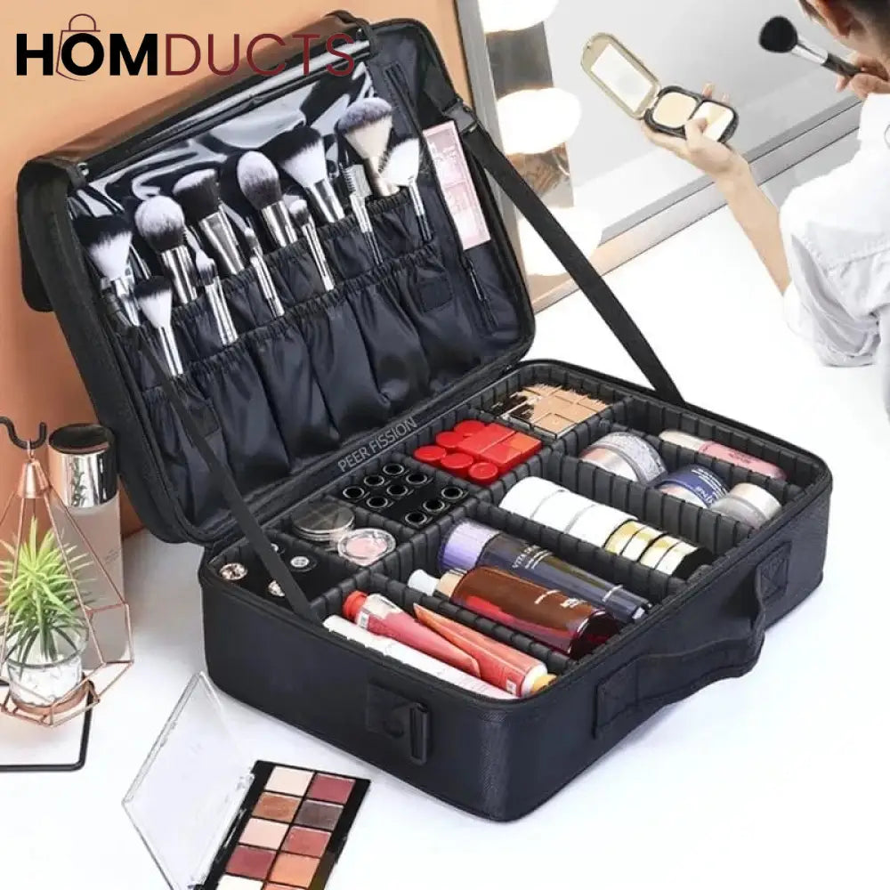 Largest Professional Makeup Traveling Bag J & C Organizer