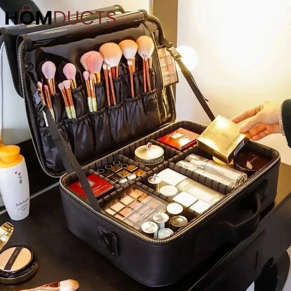 Largest Professional Makeup Traveling Bag J & C Organizer