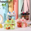 Leak-Proof Kids Sippy Cup with High Capacity - BPA-Free & Portable Cartoon Design