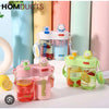 Leak-Proof Kids Sippy Cup with High Capacity - BPA-Free & Portable Cartoon Design