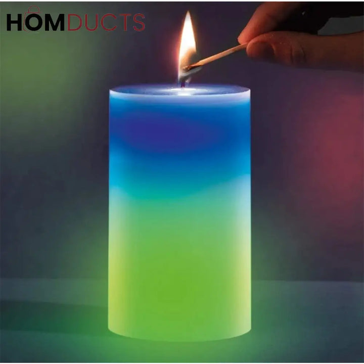Led Colour Changing Wax Candle