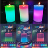 Led Colour Changing Wax Candle