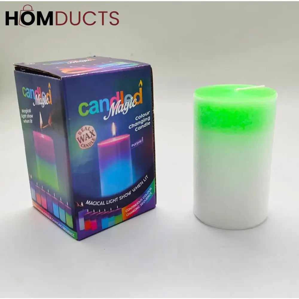 Led Colour Changing Wax Candle