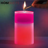 Led Colour Changing Wax Candle