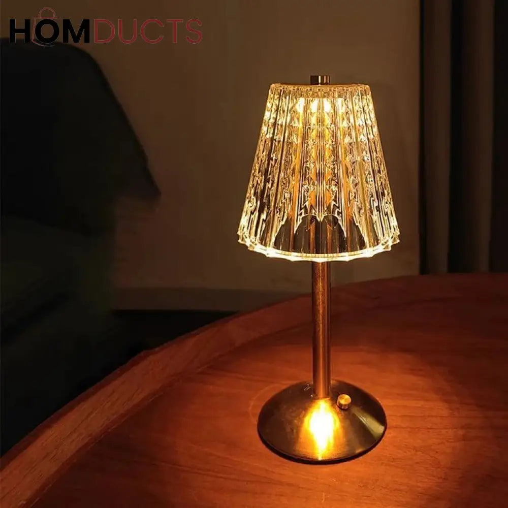 Led Crystal Table Lamp