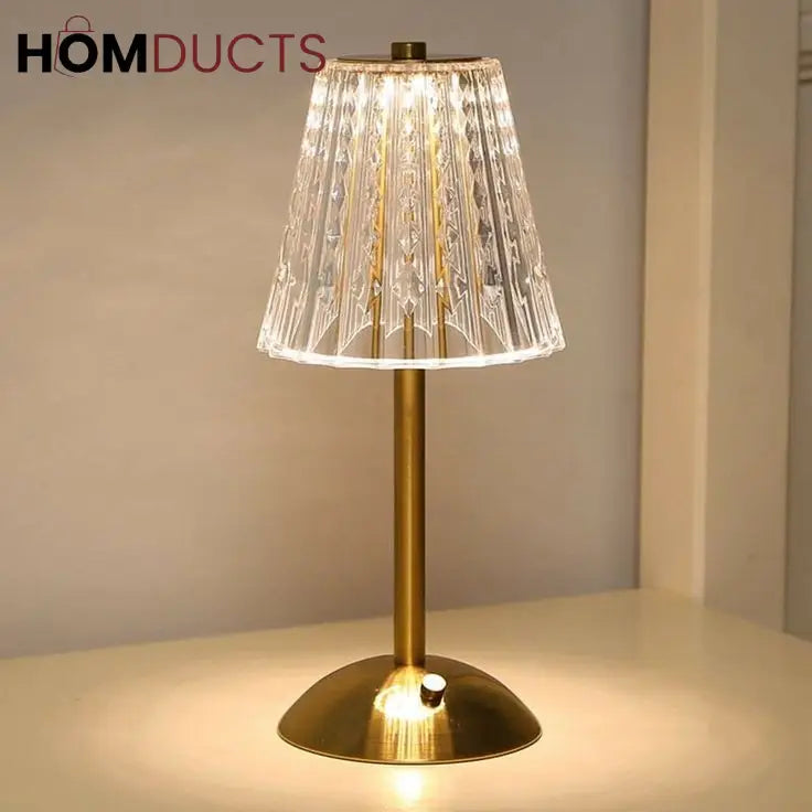 Led Crystal Table Lamp