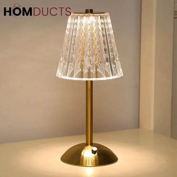 Led Crystal Table Lamp