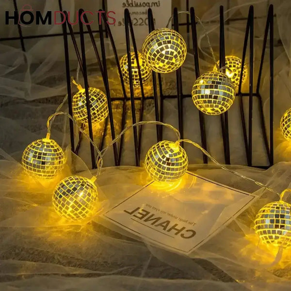 Led Disco Light 10 Bulbs