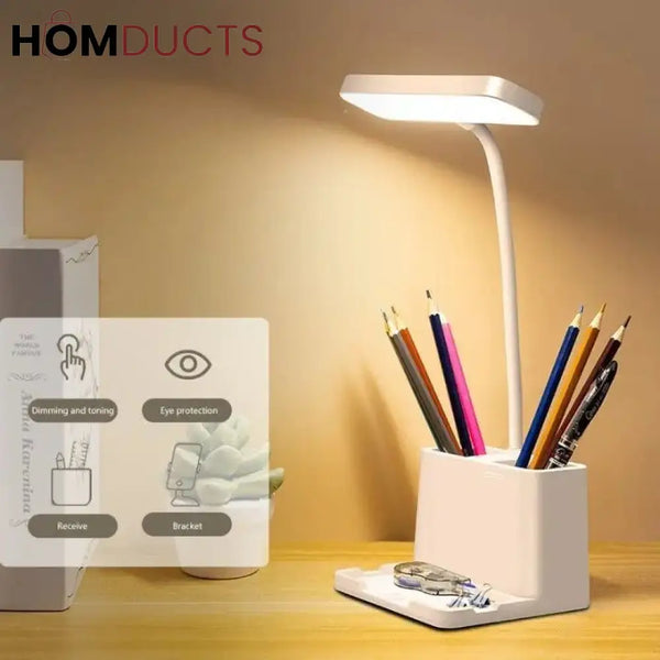 Led Eye Protection Desktop Lamp With Holder