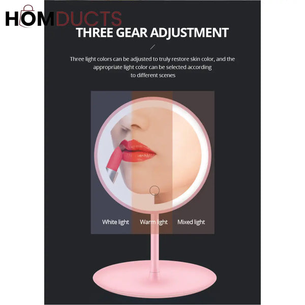 Led Light Makeup Mirror  J & C Organizer