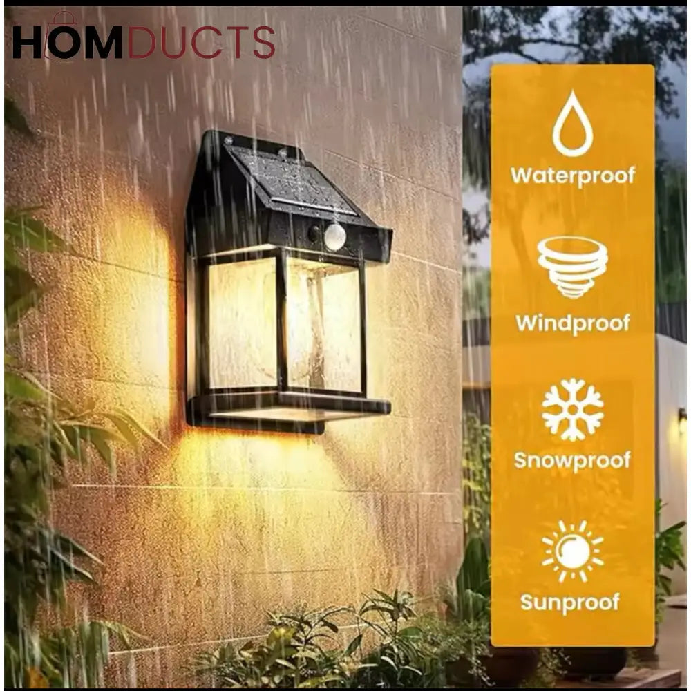 Led Motion Sensing Solar Light