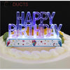 Led Multicolor Happy Birthday Candel