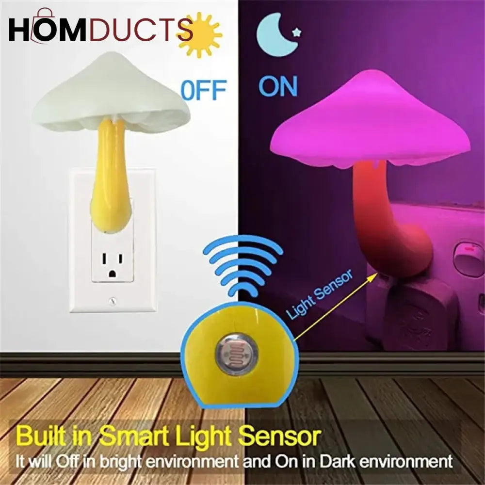 Led Mushroom Sensor Light