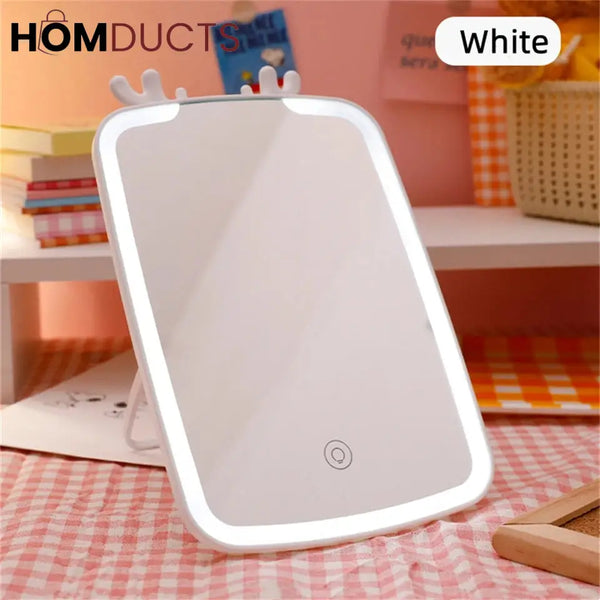 Led Rechargeable Desktop Vanity Mirror