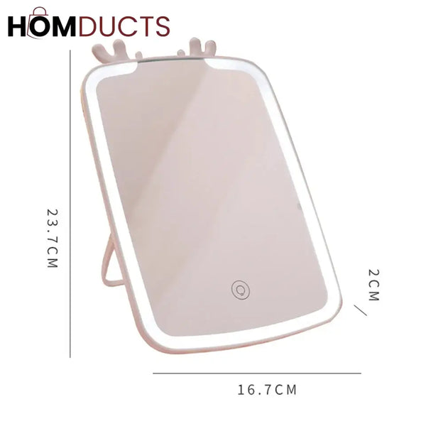 Led Rechargeable Desktop Vanity Mirror