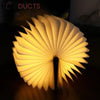 Led Wooden Book Lamp