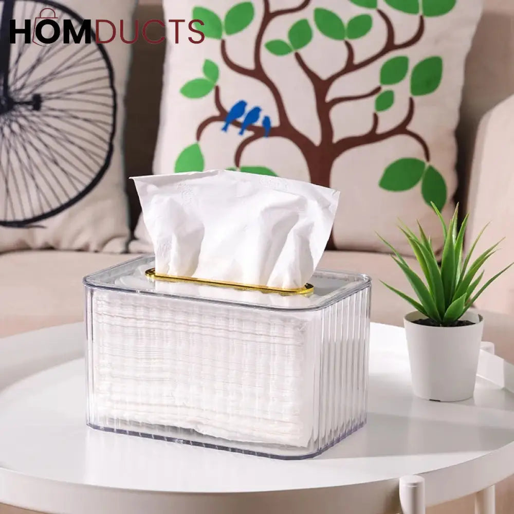 Light Luxury Tissue Box