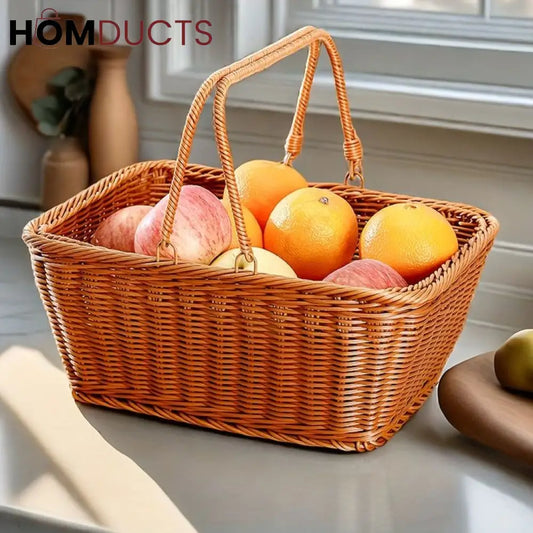 Light Weight Ratan Storage Basket