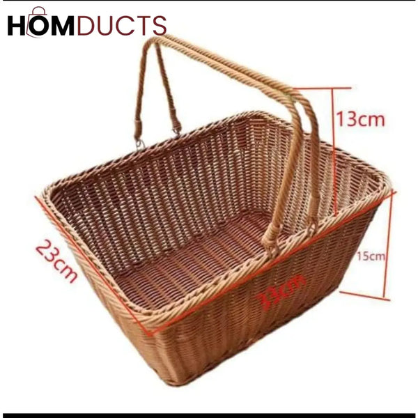 Light Weight Ratan Storage Basket