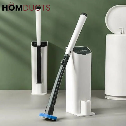 Long Handle Toilet Brush With Disposable Replacement