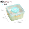Lunch Box With Separate Partition (Microwave Safe)