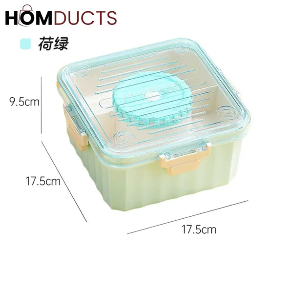 Lunch Box With Separate Partition (Microwave Safe)