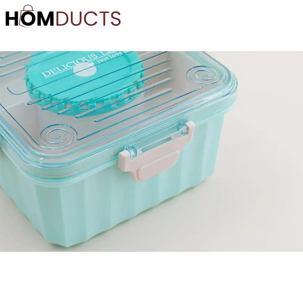 Lunch Box With Separate Partition (Microwave Safe)