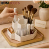 Luxe HexaTurn Makeup Organizer – 360° Rotating Cosmetic Holder