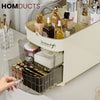 LUXORMOVE: Large Capacity Cosmetic & Jewelry Organizer with Lid
