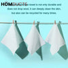Luxurious Soft Cotton Disposable Face Towels - 70 Count Thick & Absorbent