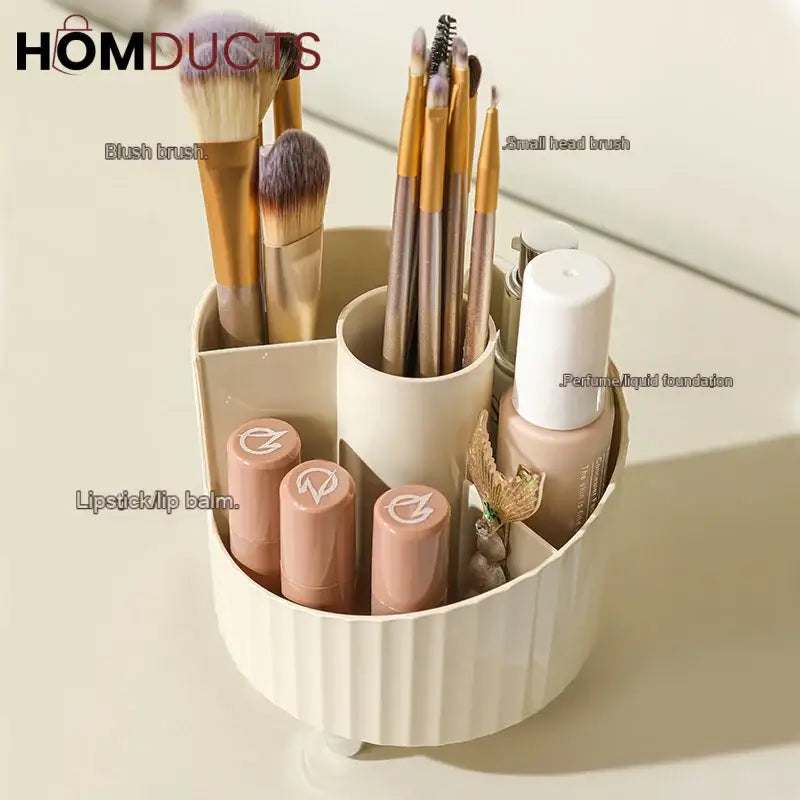 LUXORMOVE MAKEUP STORAGE – CUTE DESIGN LARGE BRUSH & LIPSTICK HOLDER FOR DESKTOP