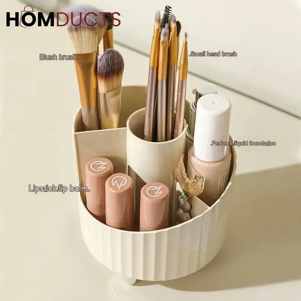 LUXORMOVE MAKEUP STORAGE – CUTE DESIGN LARGE BRUSH & LIPSTICK HOLDER FOR DESKTOP