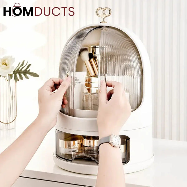 Luxury 2 Door Cosmetic Organizer J & C