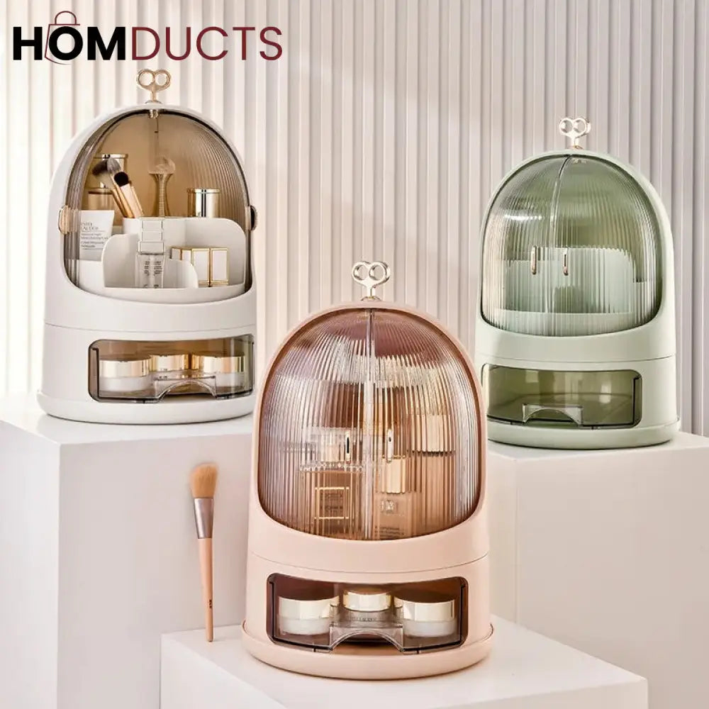 Luxury 2 Door Cosmetic Organizer J & C
