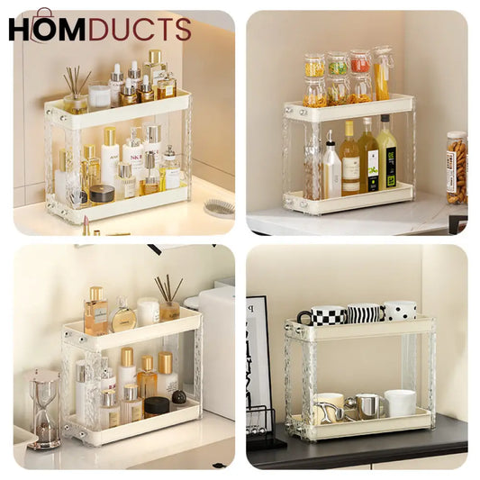 Luxury 2 Tier Multipurpose Storage Rack