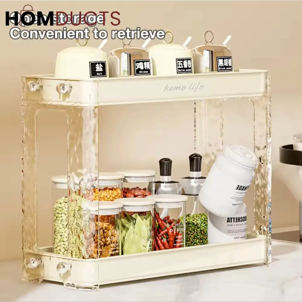 Luxury 2 Tier Multipurpose Storage Rack