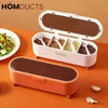 Luxury 4 Grids Seasoning Spice Box