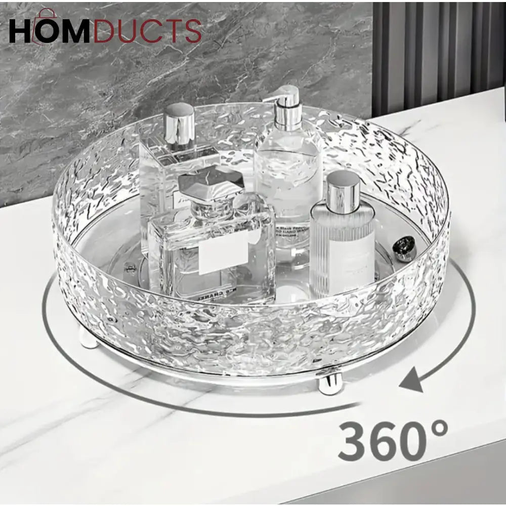 Luxury Acrylic Rotating Tray