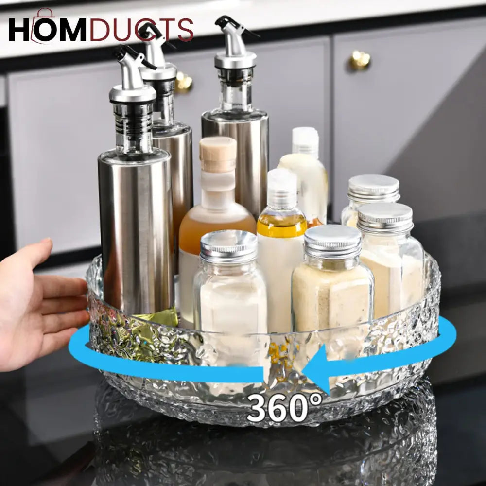 Luxury Acrylic Rotating Tray