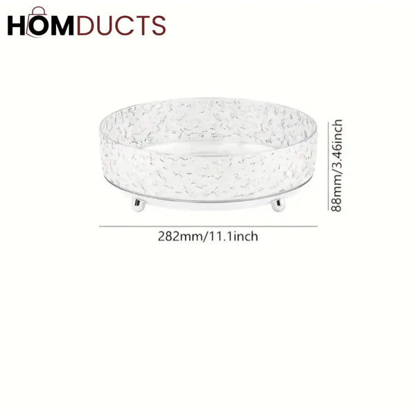 Acrylic Rotating Tray