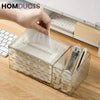 Luxury Acrylic Tissue Box With Holder