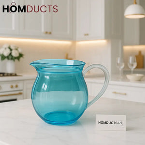 Luxury Aqua Acrylic Pitcher – Premium Transparent Water Jug for Elegant Serving