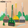 Luxury Bear Themed Broom & Dustpan Set – Cute & Compact Home Cleaning Tool