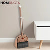 Luxury Bear Themed Broom & Dustpan Set – Cute & Compact Home Cleaning Tool