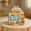 Luxury Bunny Magnetic Mosaic Board – Kids’ Creative Learning Toy