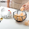 Luxury Ceramic Hen Shaped Egg Basket with Lid – Premium Kitchen Storage