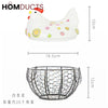 Luxury Ceramic Hen Shaped Egg Basket with Lid – Premium Kitchen Storage