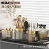 Luxury Clear Acrylic Makeup Organizer with Compartments for Brushes Perfumes & Skincare