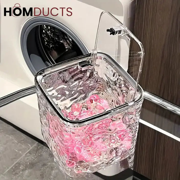 Multi-Purpose Clear Acrylic Storage Box with Lid – Stylish Organizer Jar