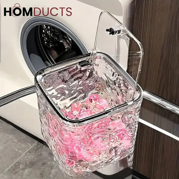 Multi-Purpose Clear Acrylic Storage Box with Lid – Stylish Organizer Jar